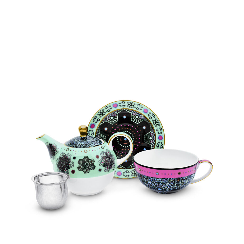 T2 紅茶 Moroccan Tealeidoscope Aqua Tea For One