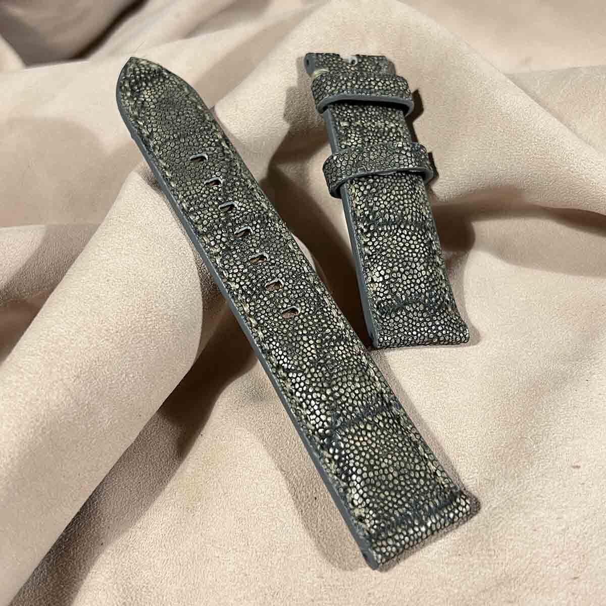 ele-93 エレファント 腕時計ベルト グレーベージュ (ラグ幅22 mm