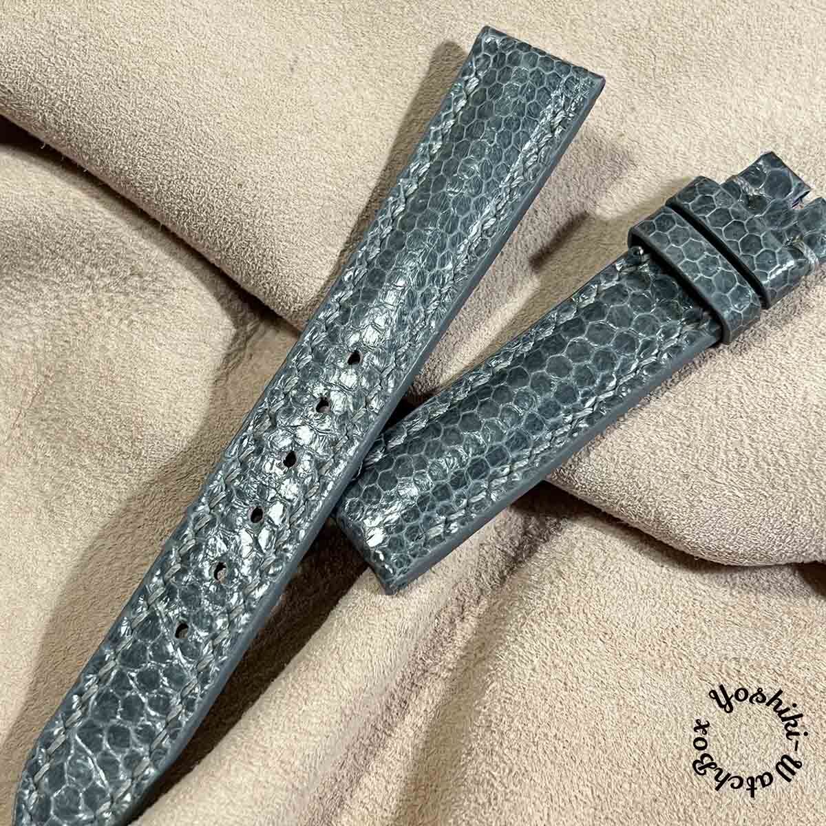 シルバー/レッド sna-68 シースネイク ウミヘビ 腕時計ベルト グレー