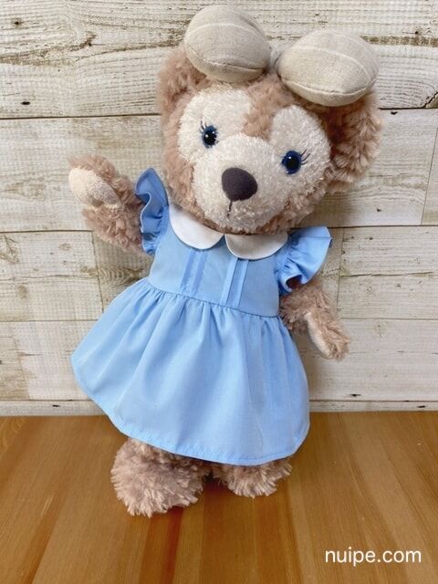 カスタムパーツ ワンピースのフリルスリーブ シェリーメイサイズ ぬいぺ