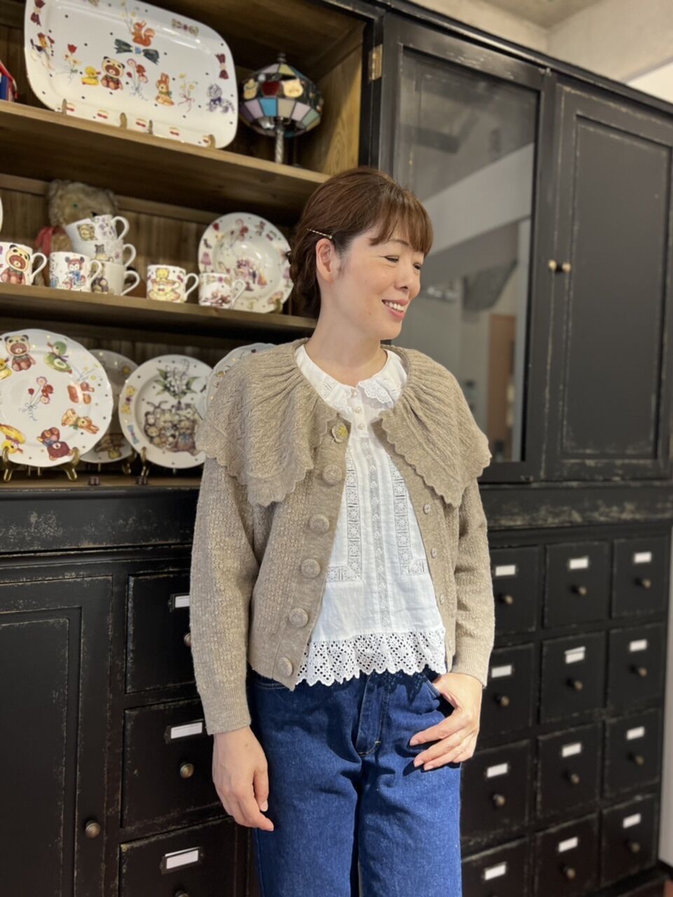 yukiemon カーディガン yukiemon カーディガン fl5 franche lippee