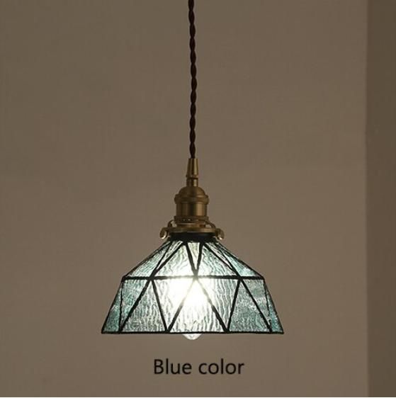 ヴィンテージ感満載の手作りランプシェード ダイニングやベッドルームに おしゃれなシーリングライ