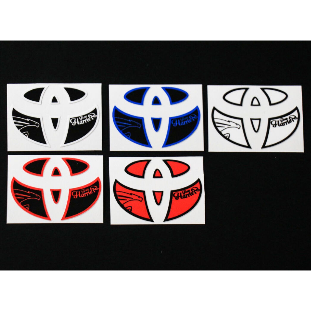 80ハリアー 60ハリアー前期 後期用 ステアリングエンブレムステッカー Ysr Store