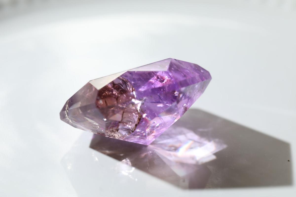アメトリン 六芒星 宝石カット 1つ