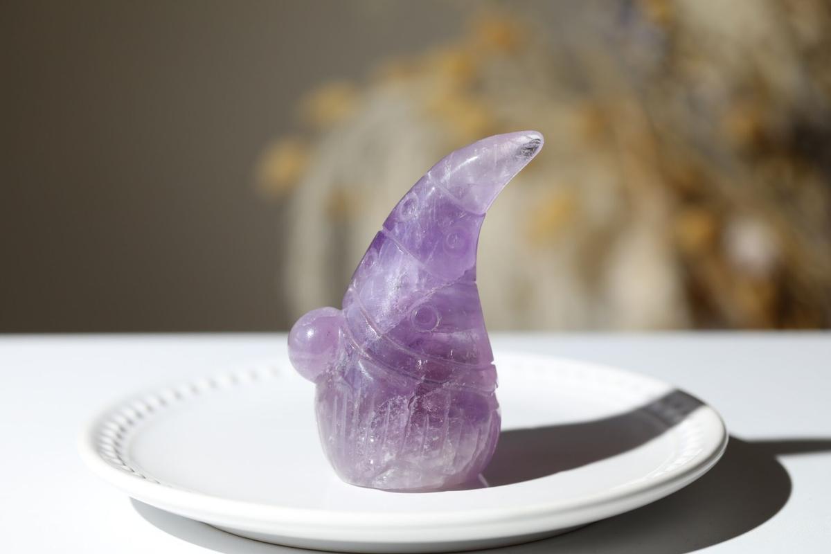 クリアクォーツ ノーム 虹入り