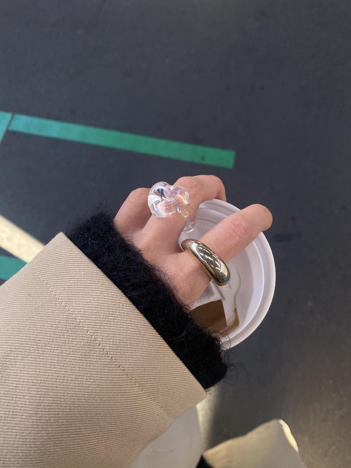 激安 激安特価 送料無料 yurika akutsu checker glass ring asakusa.sub.jp