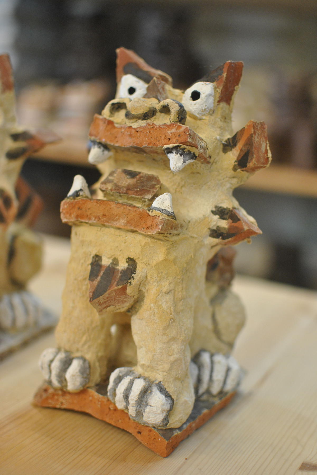 漆喰シーサー☆大幅値下げ！