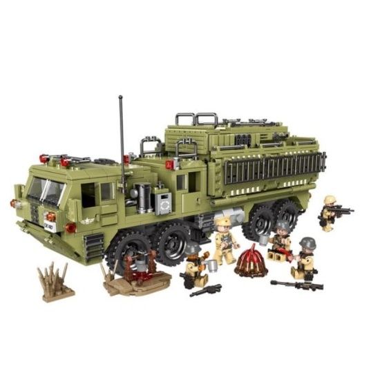 レゴ互換 ミリタリーコーピオ ミサイル発射 軍用トラック車 Lego互換品 おもちゃ 誕生日