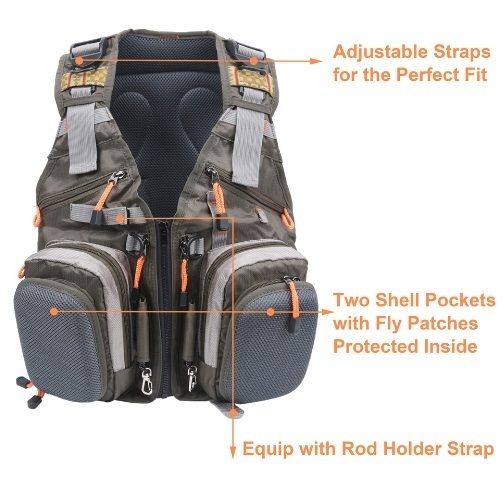 フィッシングベスト バックパック 一体型 渓流 ルアー フライ 管釣り テンカラ アウトドア フィッシングベスト バックパック 一体型 渓流 ルアー フライ 管釣り テンカラ アウトドア
