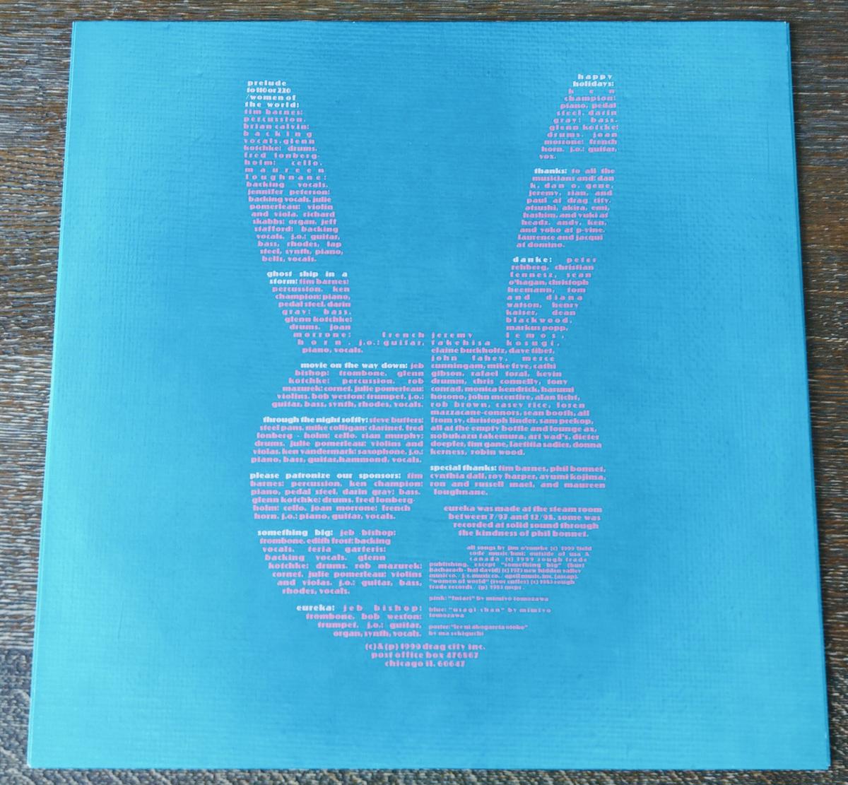 日本に 新品 送料込 Eureka O'Rourke Jim アナログ盤 ポスター付 洋楽