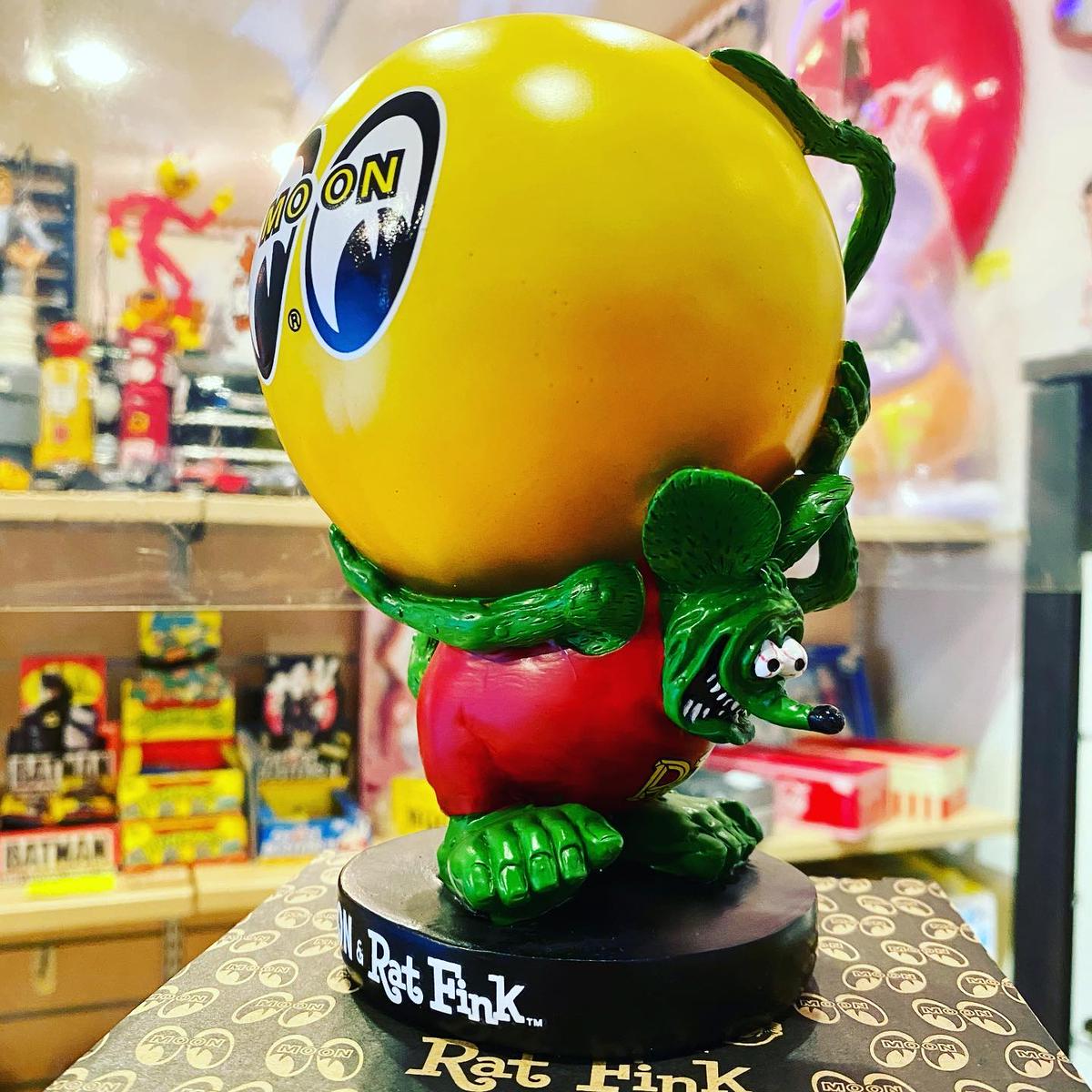 新品】数量限定！！ラットフィンク&ムーンアイズ スタチュー MOONアイ