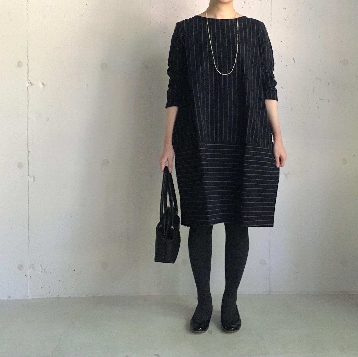 Yamma 会津木綿 コクーンワンピース Zakkayaline