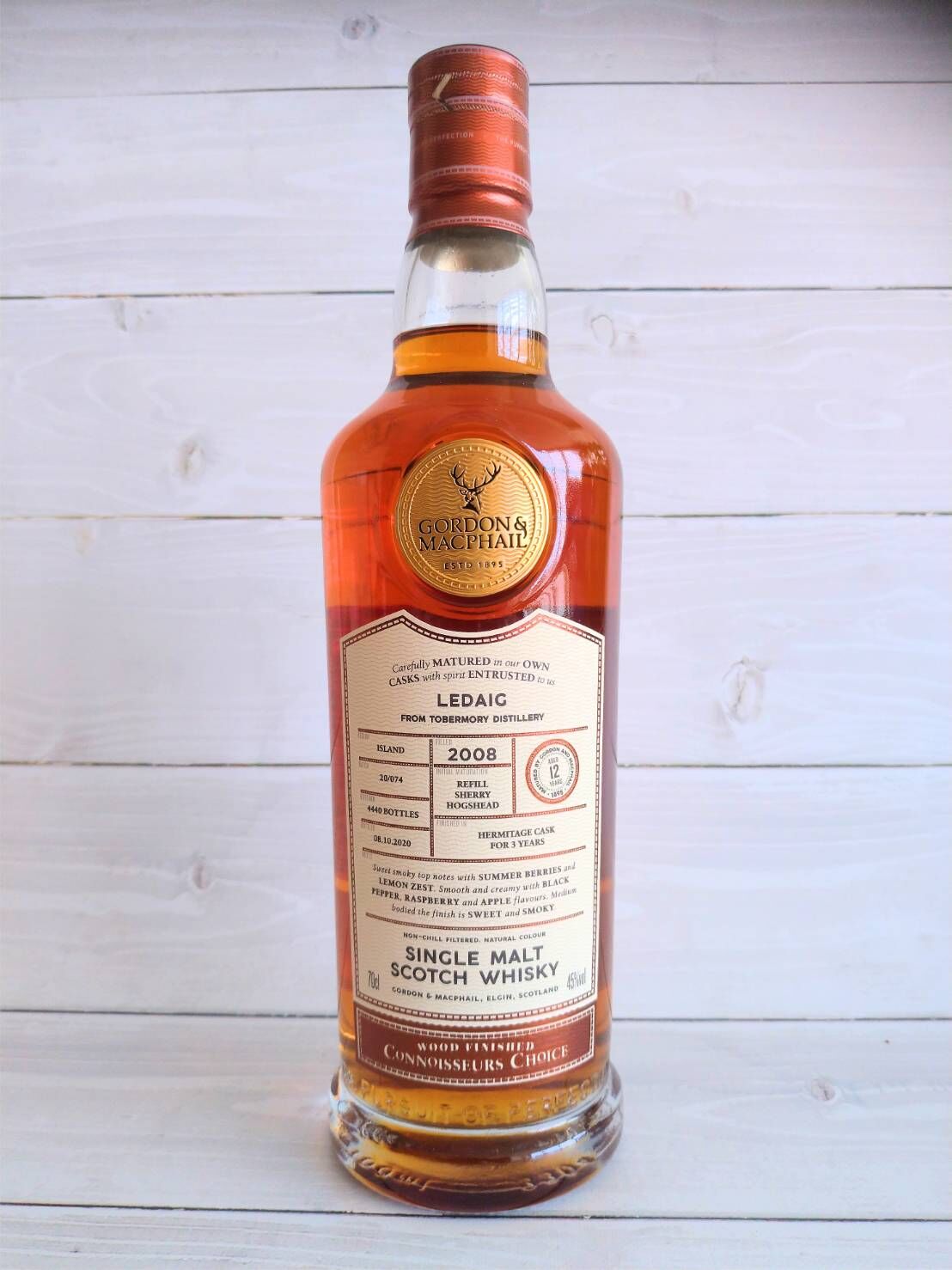 アードモア 1990 27年 52.2％ G&M コニサーズ・チョイス