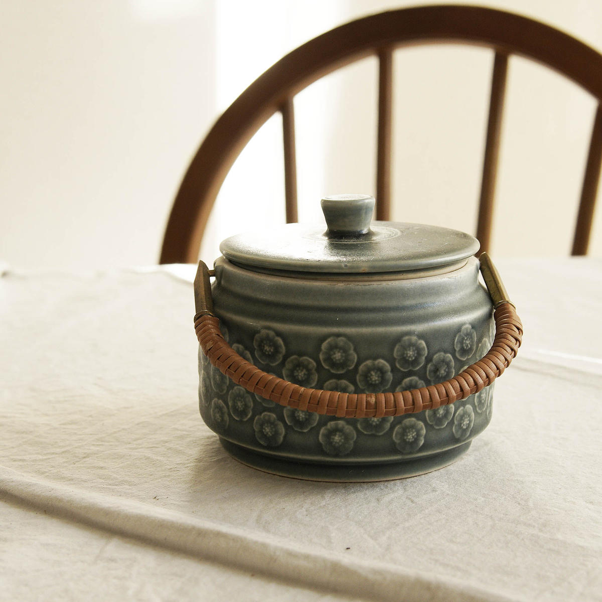 アラビア イェンス・H・クィストゴー ブルーアズール シュガーポット