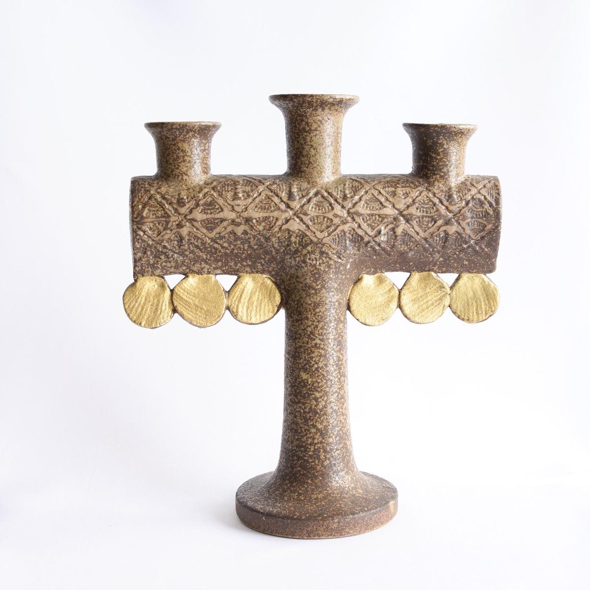 リサラーソン MEDALJONG メダリオン キャンドルホルダー