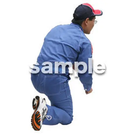 No N No 建築cg 3d人物モデルと人物切り抜き素材