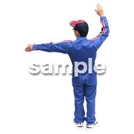 No N No 建築cg 3d人物モデルと人物切り抜き素材