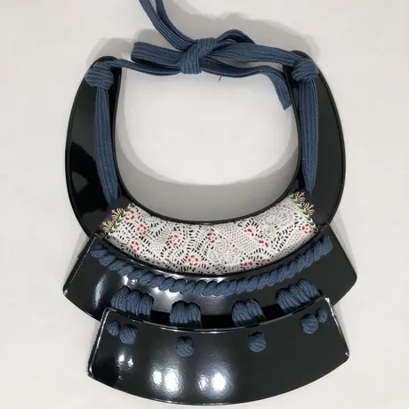 ブランド品専門の 鎧の部品 喉輪(のどわ) 鎧兜 甲冑 武将 戦国時代 ...