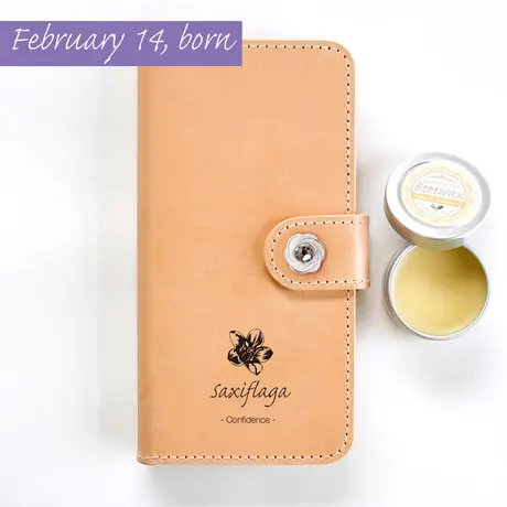 誕生日プレゼントにプリザ スマホケース フラケース