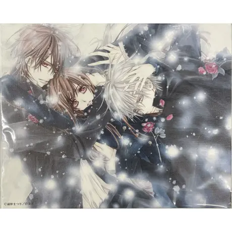 ヴァンパイア騎士 キャンバス 樋野まつり 原画展 LaLa 優姫 玖蘭枢 零 樋野まつり 原画展 『ヴァンパイア騎士 memories』 キャンバス