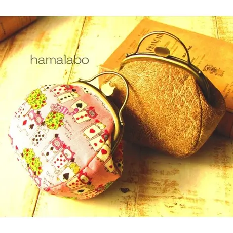 Hamalabo 2nd がま口の口金と型紙 作り方 Hamalabo 2nd がま口の口金と型紙 作り方