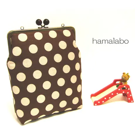 Hamalabo 2nd がま口の口金と型紙 作り方