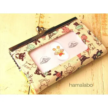 Hamalabo 2nd がま口の口金と型紙 作り方 Hamalabo 2nd がま口の口金と型紙 作り方