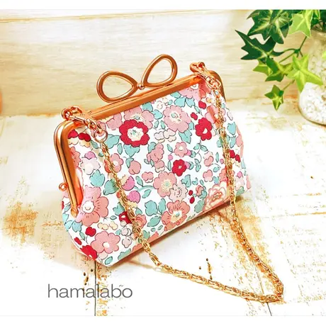 Hamalabo 2nd がま口の口金と型紙 作り方