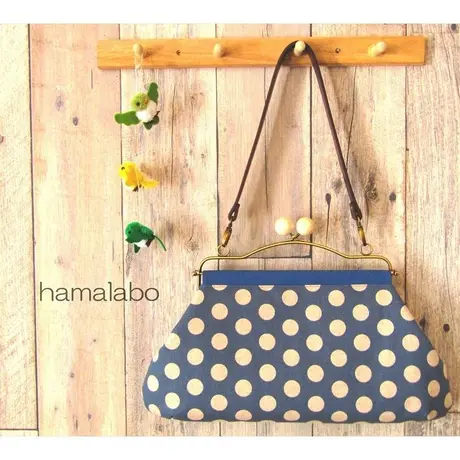 Hamalabo 2nd がま口の口金と型紙 作り方
