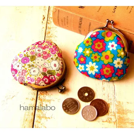 Hamalabo 2nd がま口の口金と型紙 作り方