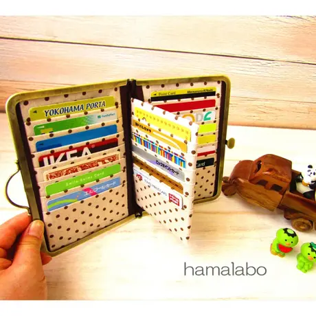 Hamalabo 2nd がま口の口金と型紙 作り方