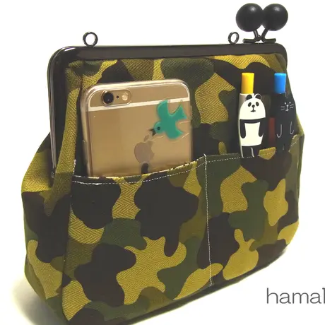 Hamalabo 2nd がま口の口金と型紙 作り方