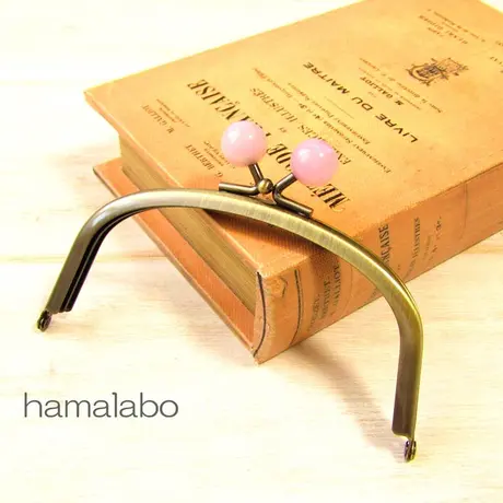 Hamalabo 2nd がま口の口金と型紙 作り方