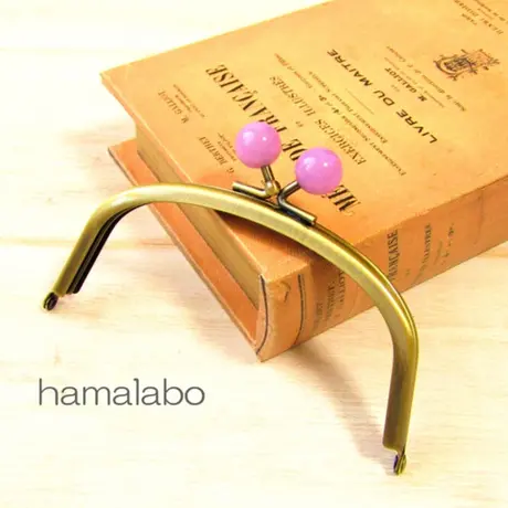 Hamalabo 2nd がま口の口金と型紙 作り方