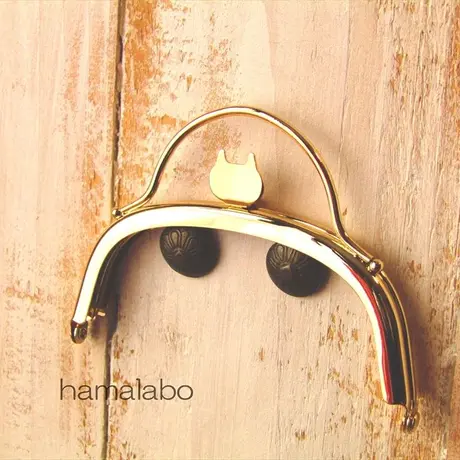 Hamalabo 2nd がま口の口金と型紙 作り方