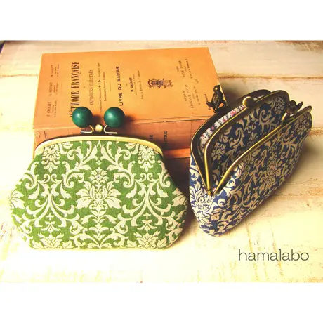 Hamalabo 2nd がま口の口金と型紙 作り方