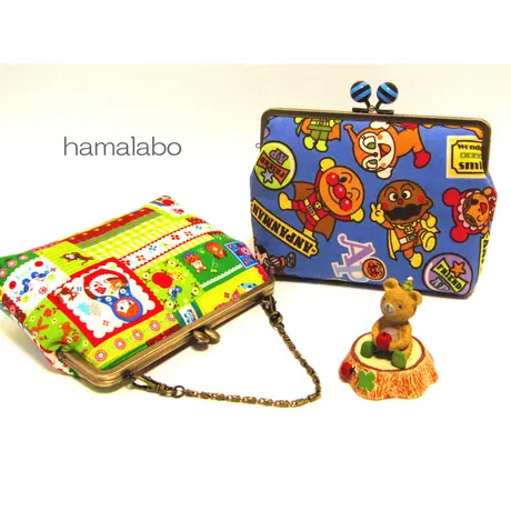 Hamalabo 2nd がま口の口金と型紙 作り方