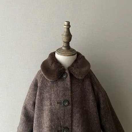 june little closetウールコート M 110cm 120cm june little closet ウールコート