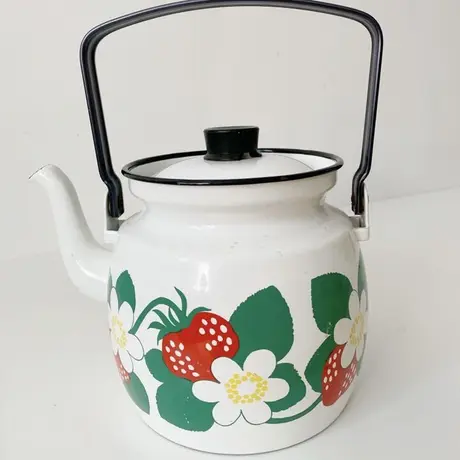 Shop Kissa ja Kukka 期間限定限定 フィネル アラビア ポインセチア花ボール 琺瑯 食器