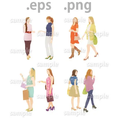 人物イラスト Com フリー素材 People Illustrations