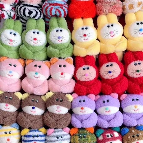 むにゅ ぬいぐるみ プクプク　うさぎ むにゅ ぬいぐるみ プクプク うさぎ