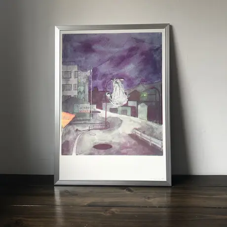 ☆ 値引き☆ 川合修二『立山連峰(SM号)』油彩画・油絵 風景画 山岳