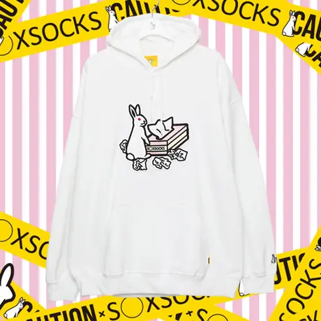 S◯XSOCKS 新品特売 【即完売モデル】FR2 S◯XSOCKS コラボ 紳士協定 入手困難 パーカー パーカー