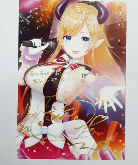 数量限定版 ホロライブ hololive 癒月ちょこ 活動三周年記念 直筆