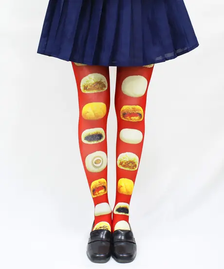 面白くて かわいい タイツ ニーハイ ソックス レギンス マスクの通販 弐乃足百貨店