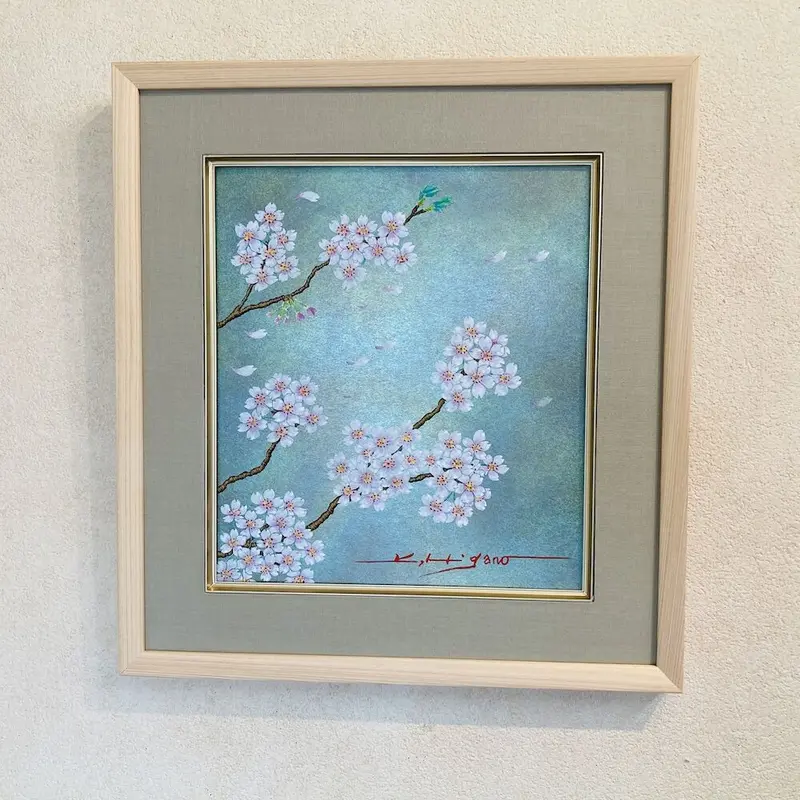 「さざえ」板絵テンペラ画 fit=scale-down,w=1200