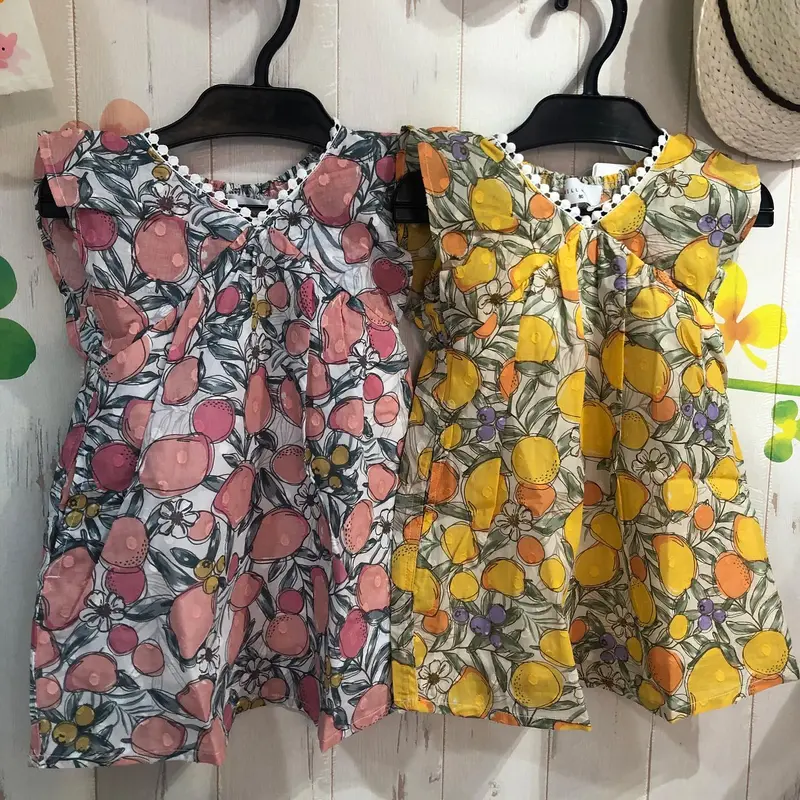 えりの刺繍がおしゃれ Will Mery刺繍ワンピース80 130センチ