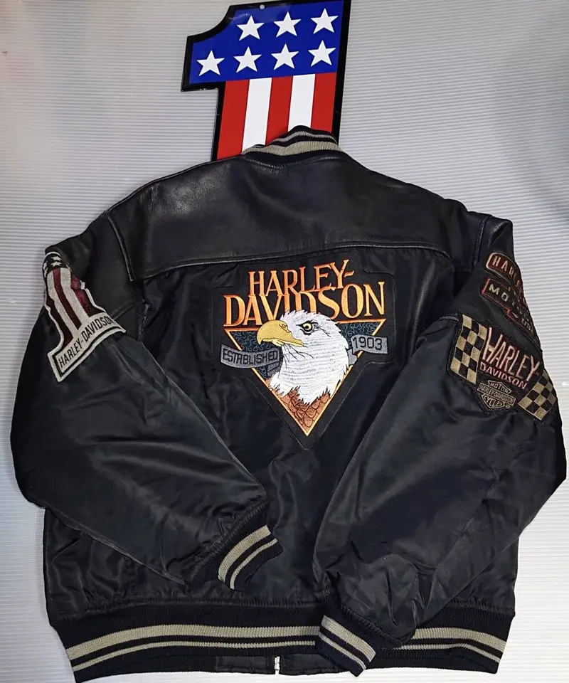第1位獲得!】 Harley-Davidson 90s レザージャケット 革ジャン 第1位獲得!】 Harley-Davidson 90s レザージャケット 革ジャン