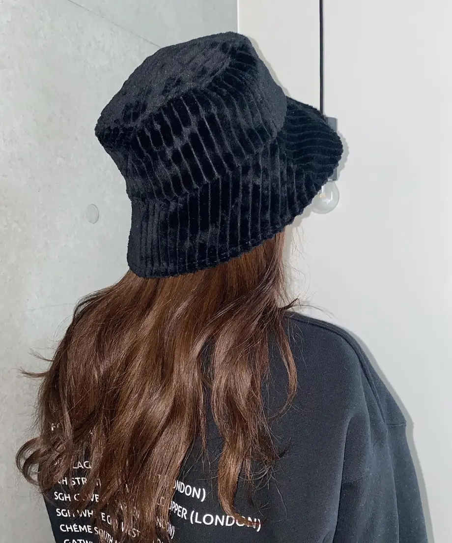 CORDUROY BUCKET HAT c h é m e