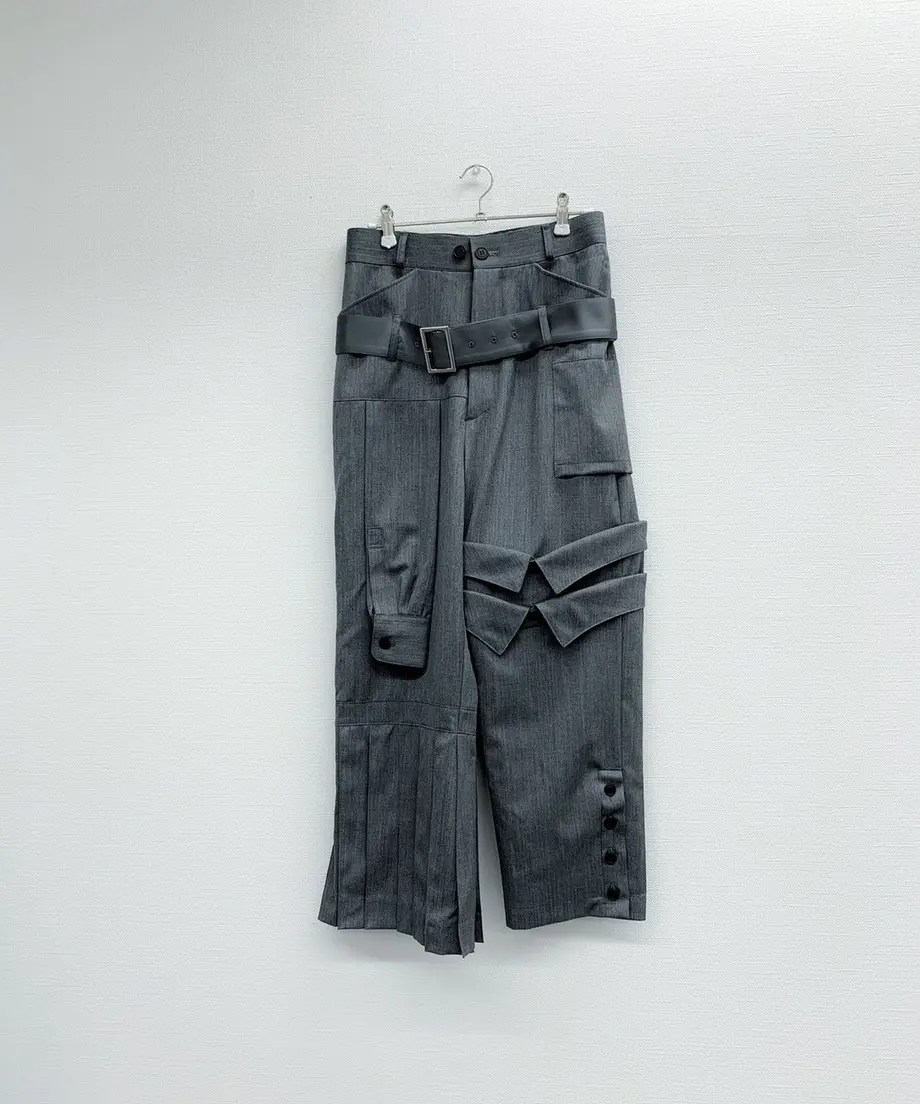 ha|za|ma 絶対不可侵のパンツ ハザマ ファッションの 9100円引き nods